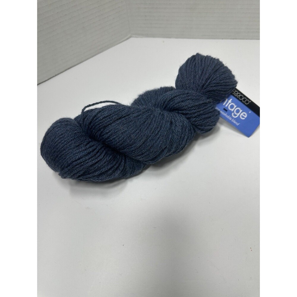 Yarn Berroco Vintage Color 51198 Blue Dye 356137 New 3.5 oz 218 yds